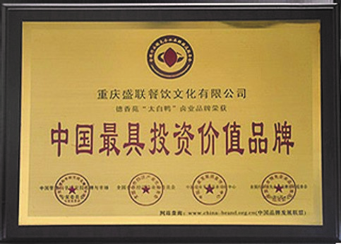 中國(guó)*具投資價(jià)值品牌